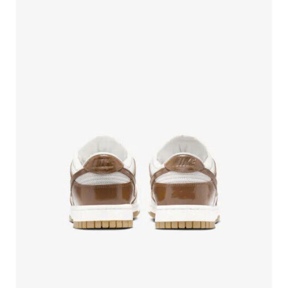 Nike Dunk Low FJ2260-001 Sneakers Women's Ale Brown White Leather Low Top PSS145 - Picture 4 of 10